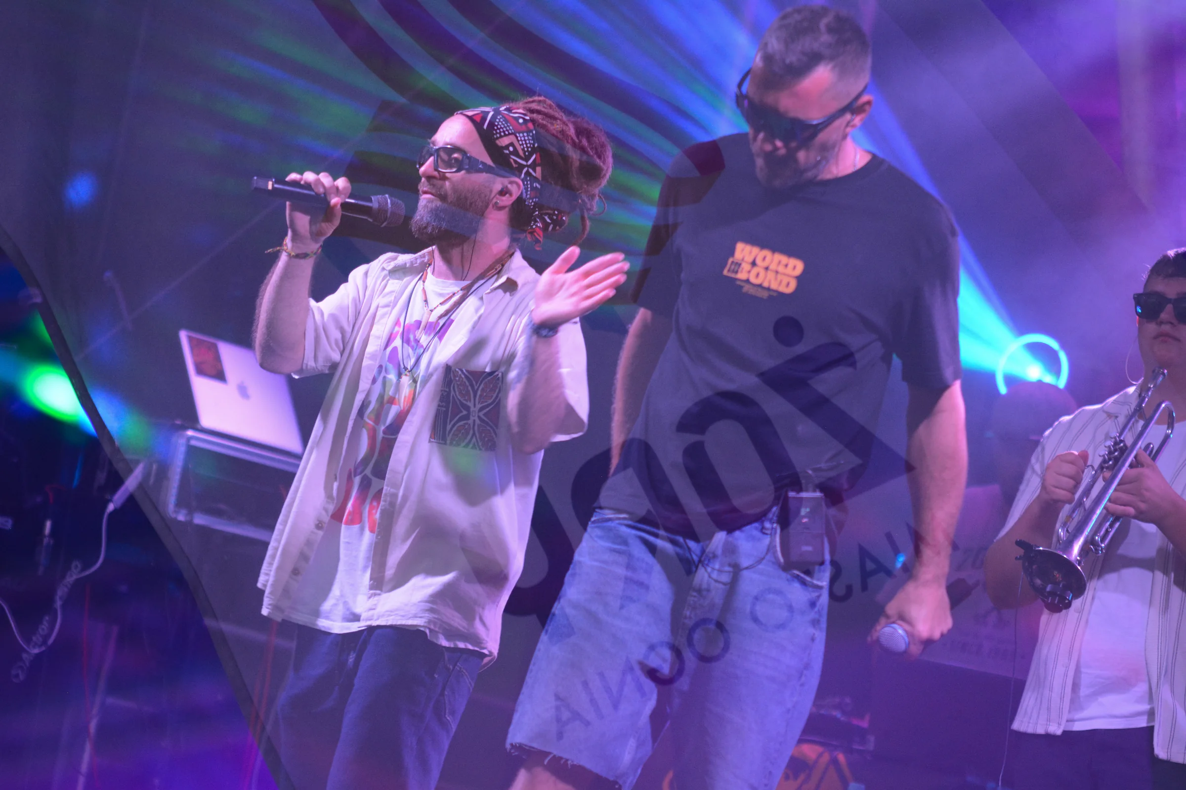 Muzycy Pacho RastaBasta PROjekt na scenie